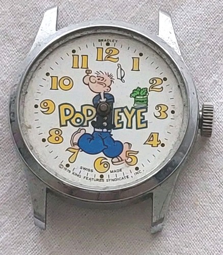 1979 rare popeye watch - watch, swiss