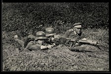 Postcard Wehrmacht soldiers