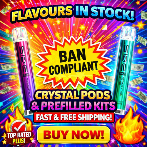 Crystal vape bar - crystal, ske