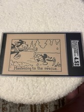 1930’s Whitman Publishing Co. Hastening To The Rescue Mickey Mouse BLB  SGC 4.5