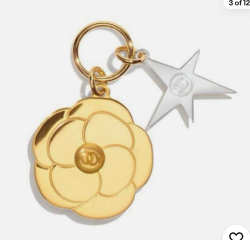 Chanel camellia comet charm - chanel,