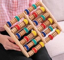 6 Rows Large Wooden Foot