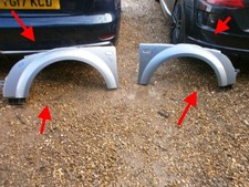 AUDI TT MK1 8N PASSENGER DRIVER ORIGINAL WING FENDER AVUS silver *PRISTINE* 40K