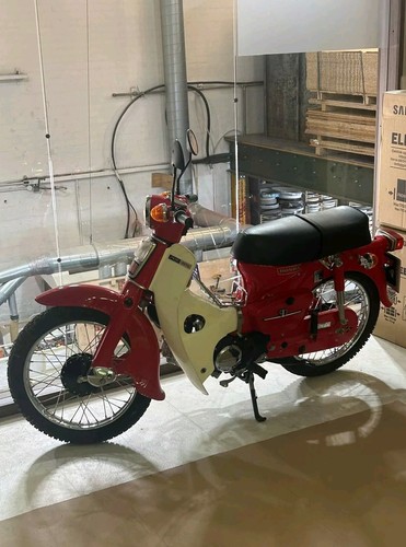 Honda c90 leg shield - honda,