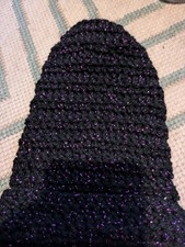 Crochet Sparkly Hat