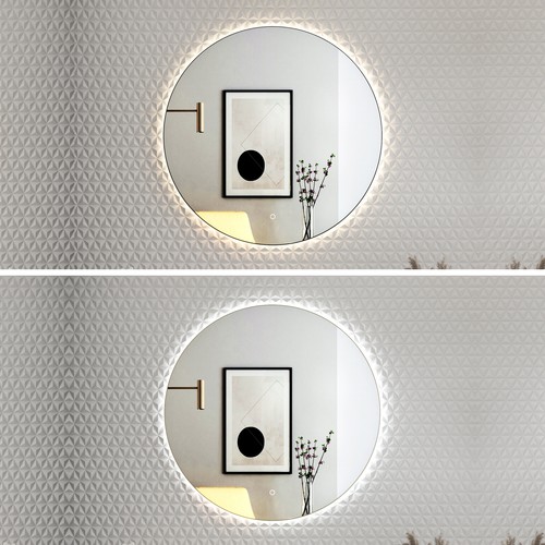 Led illuminated bathroom - illuminated,