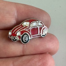 Vintage Red VW Beetle Bug Car