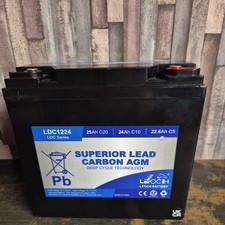 LEOCH LDC1224 AGM LDC 12V 24Ah