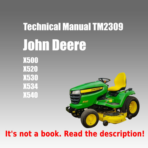 Technical manual for john - technical,