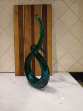 Murano Style Art Glass Swirl