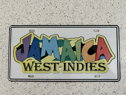 Jamaica metal wall sign - , art