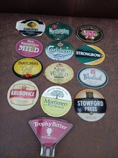 Bundle beer pump Badge pub, Mancave grolsh Carlsberg Thatchers Strongbow job lot