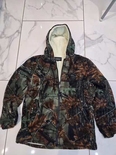 Men padded hooded fur - hooded, lined