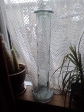 Tall, Round Storage Jar With