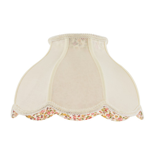 Cream victorian lamp shade - victorian,