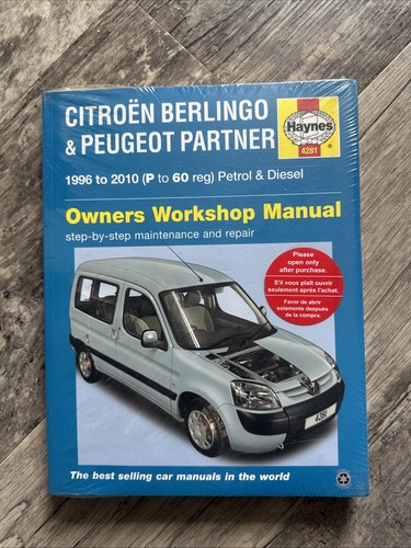 Haynes 4281 citroen berlingo - citroen,