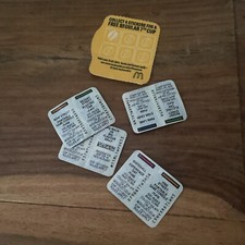 McDonald’s Collectable Monopoly And Cup Stamps