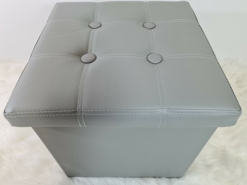 Folding ottoman storage box - ottoman,