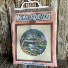 LONGSTITCH KIT - LONGSTITCH CLASSICS AUSTRALIA BOATING ON THE RIVER COMPLETE