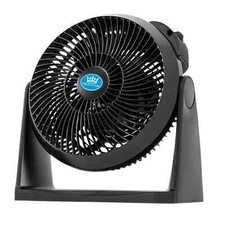 Prem-I-Air 12" Black Desktop Fan High Velocity 3 Speed Settings Adjustable Tilt