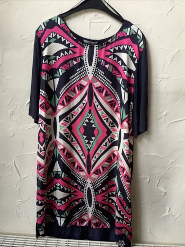 Navy blue bright pink - blue,