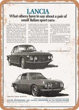 METAL SIGN - 1967 Lancia