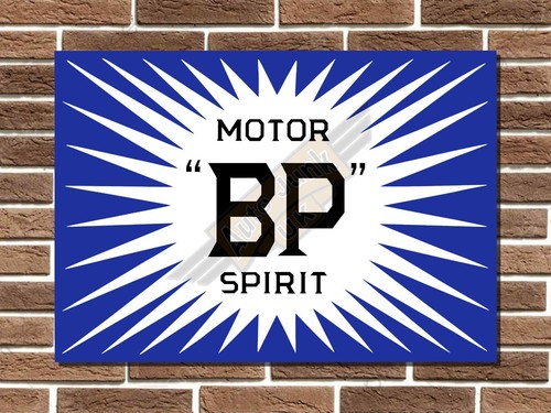 Motor spirit metal - bp, wall