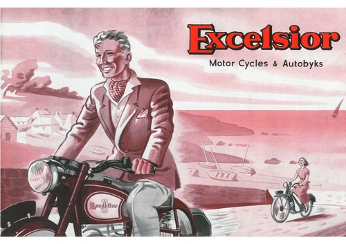 1950 excelsior motorcycle - 1950,