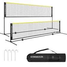 Yellow Black 4m Badminton Net
