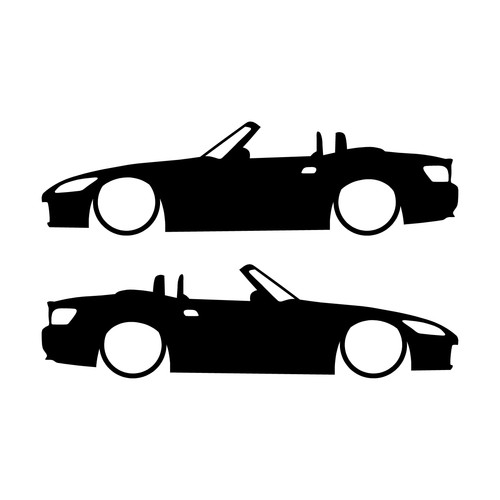 Set car decal - of,