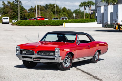 Red 1967 pontiac gto - pontiac,