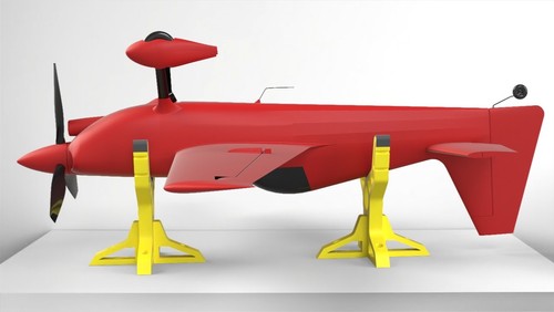Plane maintenance stand - plane,