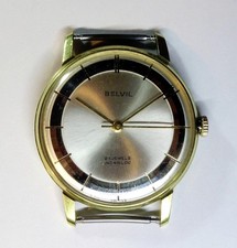 Belvil Swiss Men's Wrist Watch 1970s Vintage 21 Jewels, Working Well, Rare Brand