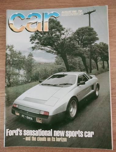 Car magazine august 1981 - magazine,