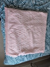 Vintage pink bedspread woven - pink,
