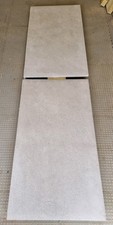 London Stone Florence Grey Porcelain Step Tiles 500x895 with 40mm downstand. NEW
