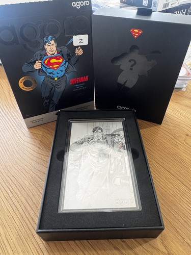 Superman silver foil - superman,