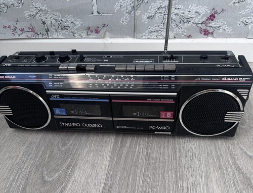 Vintage retro 80s jvc w40 - jvc, rc-w40