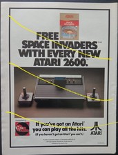 3 x adverts - ATARI 2600