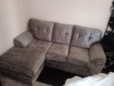 Modern & Comfortable 3-Seater Chaise Lounge – Adjustable Left or Right Facing. 