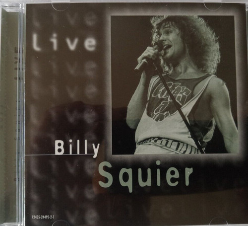 Billy squier live cd brand - cd,