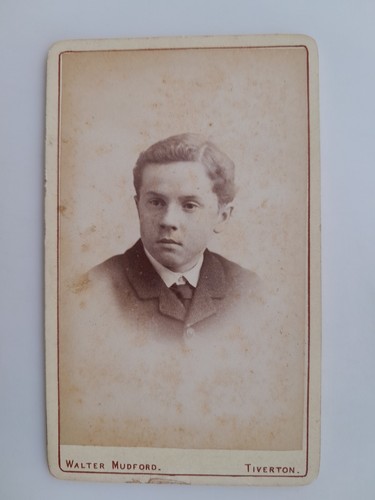 Cdv handsome boy walter - boy:,