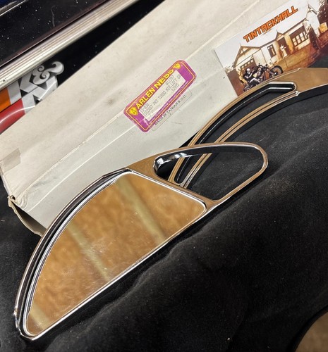 Arlen ness style mirror harley - style,