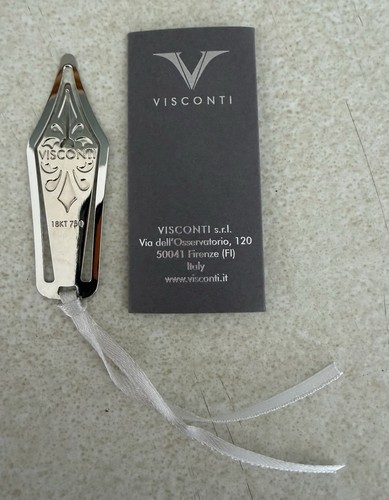 Visconti fountain pen nib - visconti,
