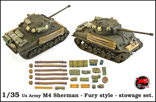 Redog m4 sherman furry - 1/35,