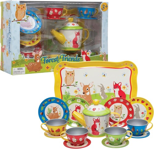 Forest friends tea time tin - friends,
