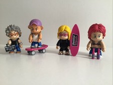 TOY2R QEE KIDQ WAVE COLLECTION DIAMOND BLACK X 4 VINYL TOYS  KIDROBOT DUNNY 2003