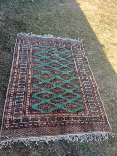 Hand knotted pakistani bokhara - hand-knotted,