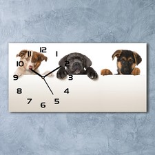 Tulup ® wall clock glass