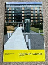 Arsenal FC Early 2000's Architects flyer re Highbury Stadium redevelopment